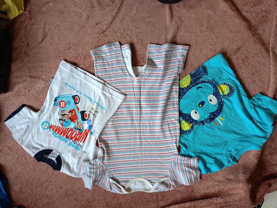 Zestaw 2 x t-shirt i rampers