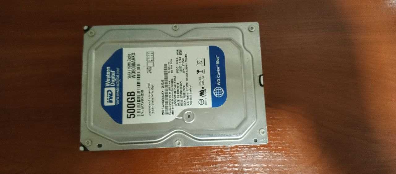 Жорсткий диск Western Digital 500GB WD5000AAKX