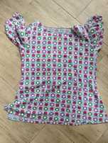 T-shirt damski w kwiaty