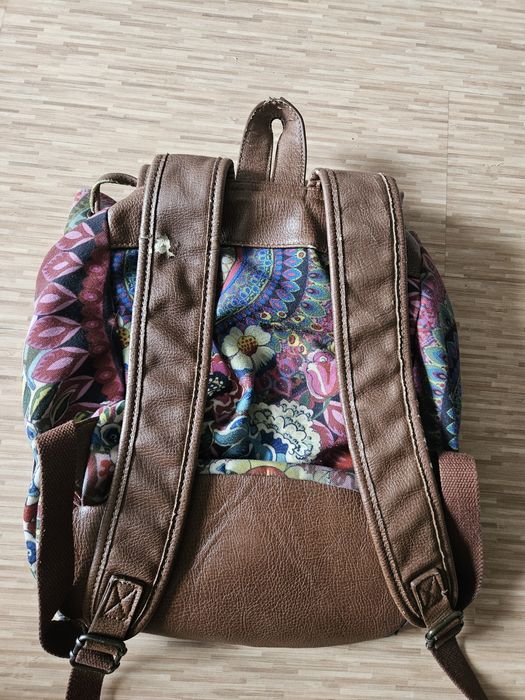 Plecak desigual damski kwiaty kolorowy