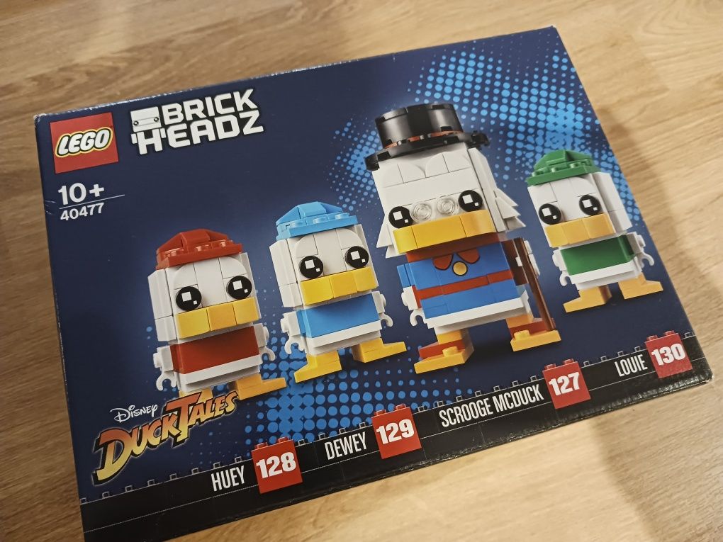 Lego Brick Headz 40477 Sknerus i siostrzeńcy