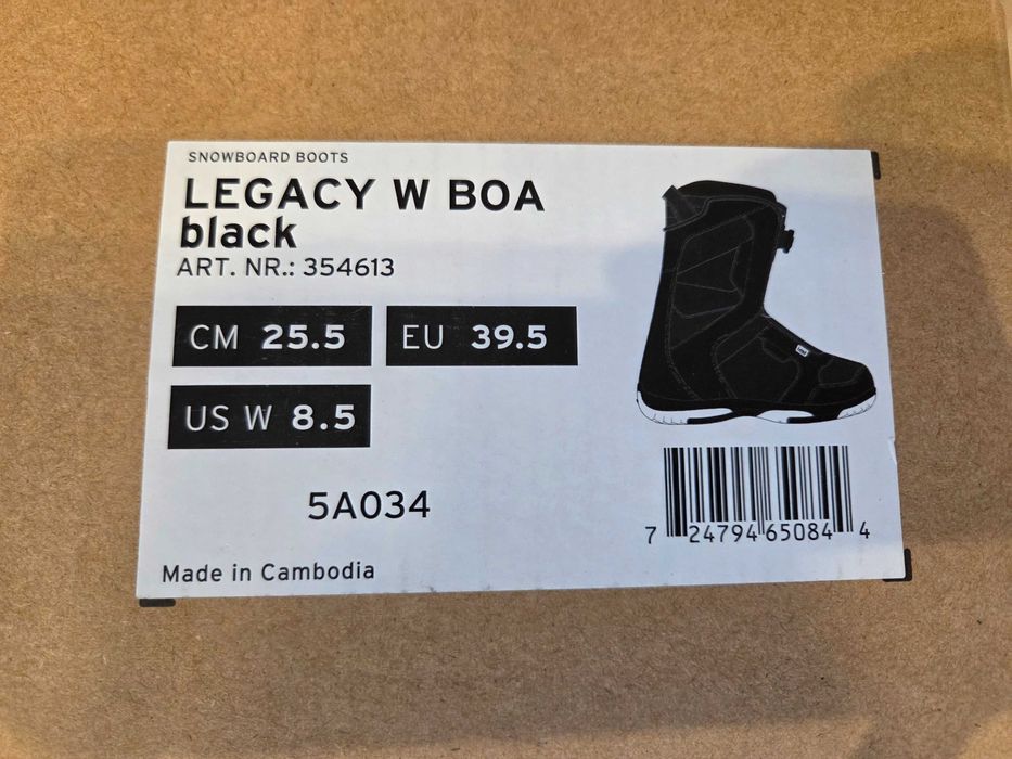 Buty snowboardowe damskie HEAD LEGACY W BOA 255 (39.5)