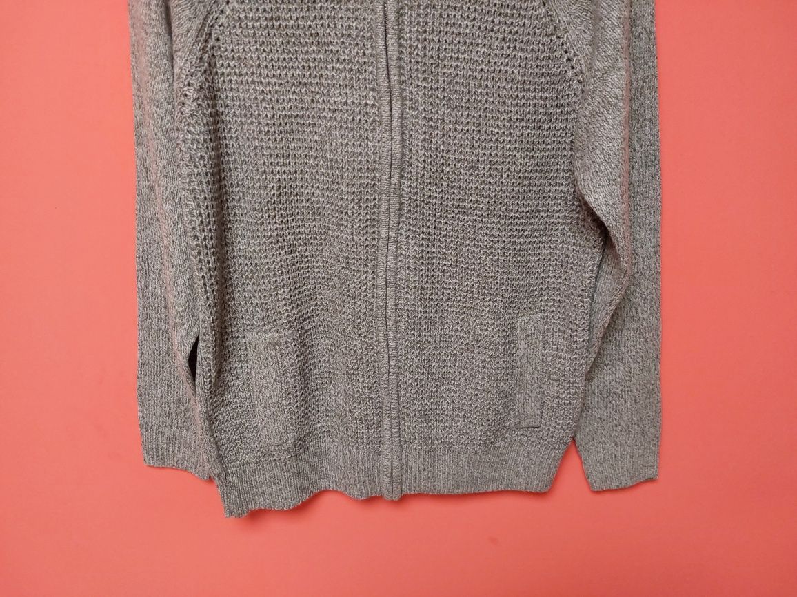 Stylowy sweter rozpinany męski tu bluza L