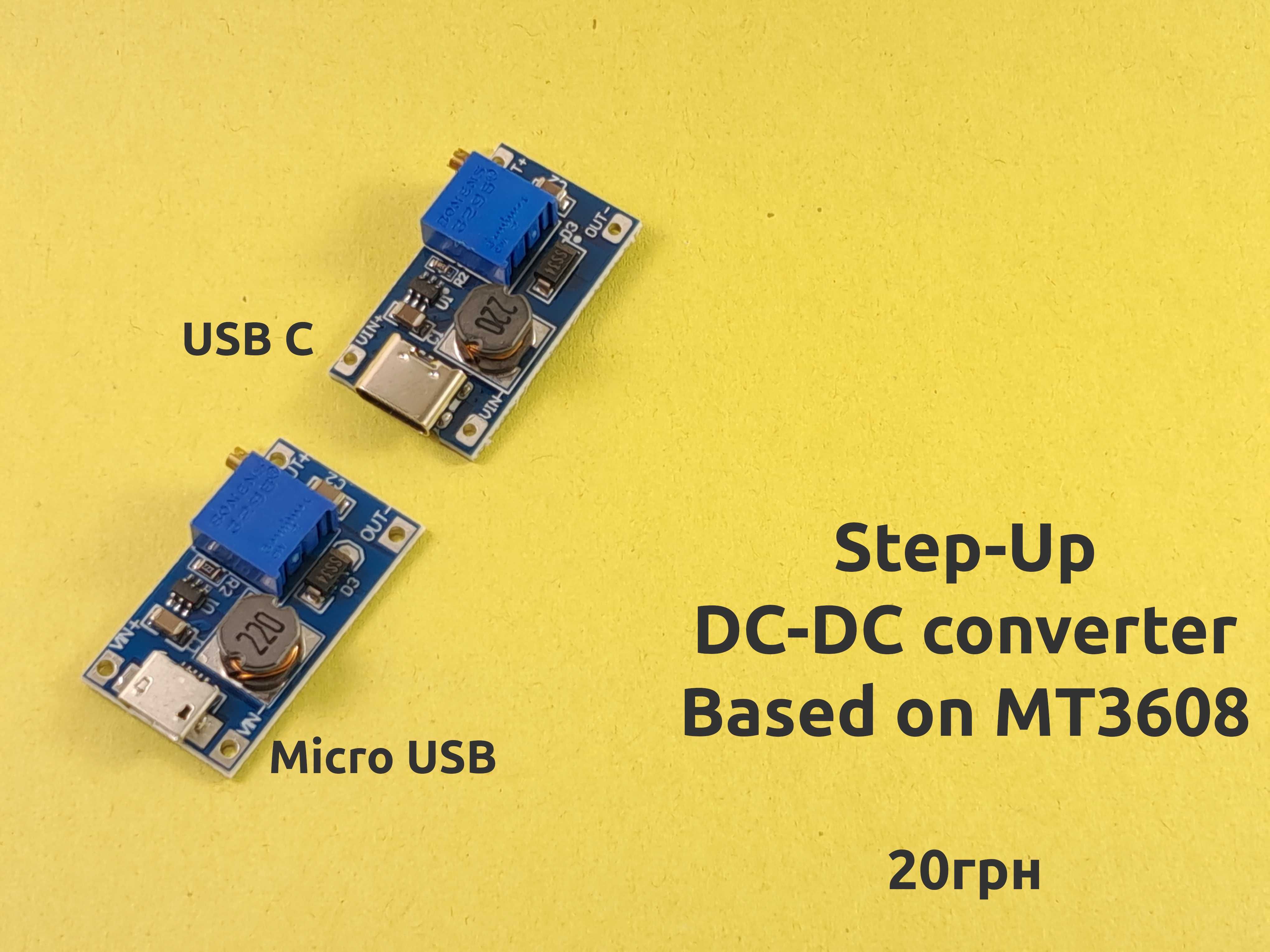 DC-DC Step-Up TL494, MT3608
