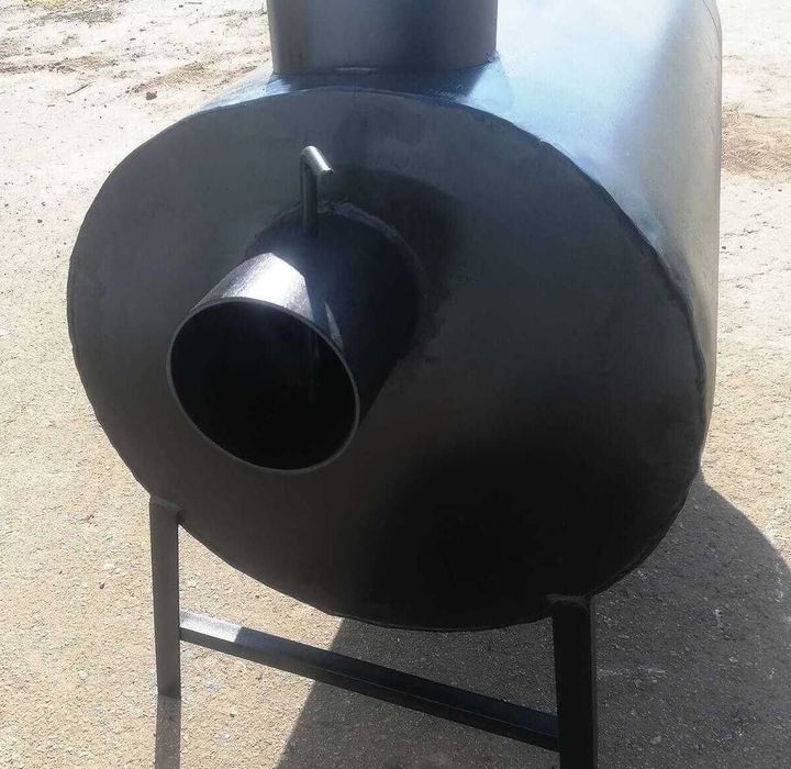 • 5 мм! 12 кВт! ОБДУВ! Печь Буржуйка Булерьян (Булер'ян) | TVOE TEPLO