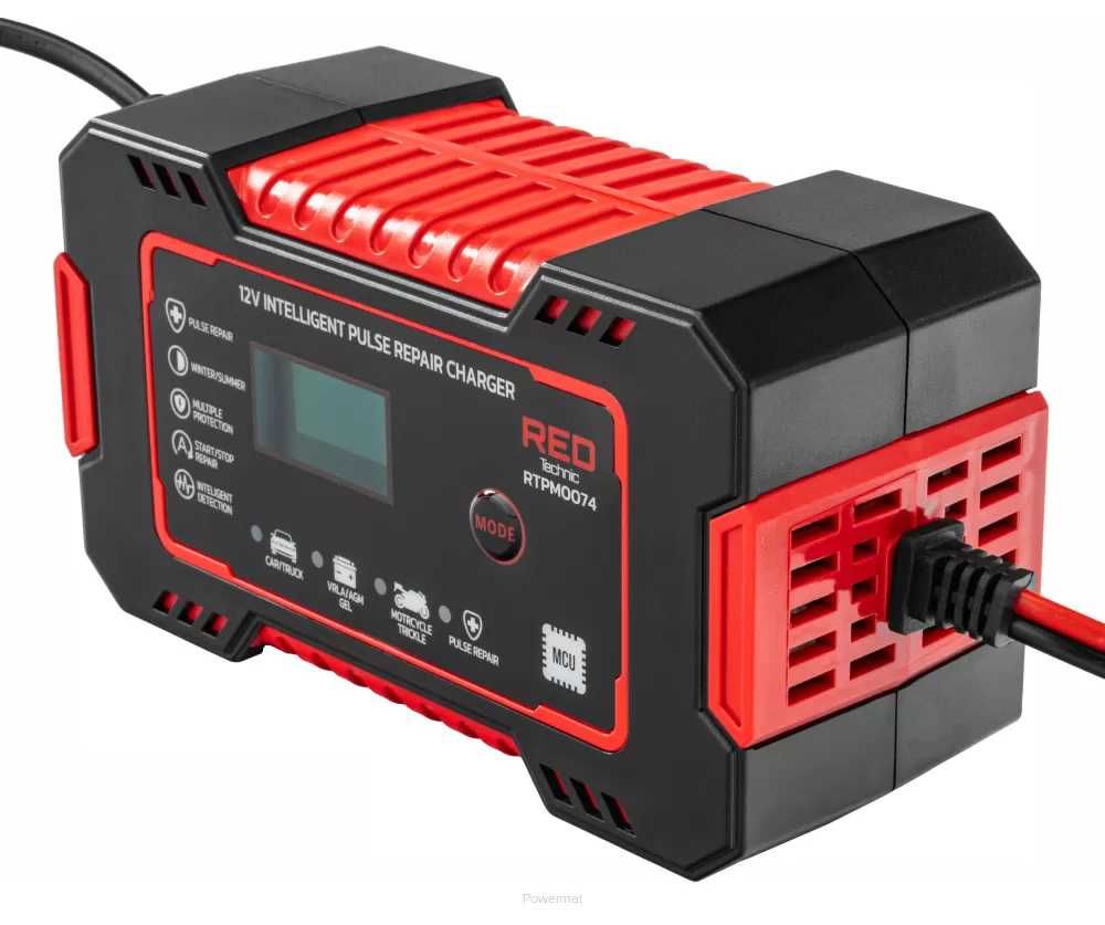 Prostownik MIKROPROCESOROWY Akumulatorowy 12V