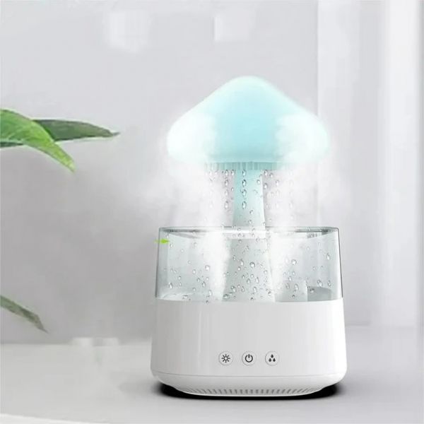 Humidificador Rain Cloud com Altifalante Bluetooth