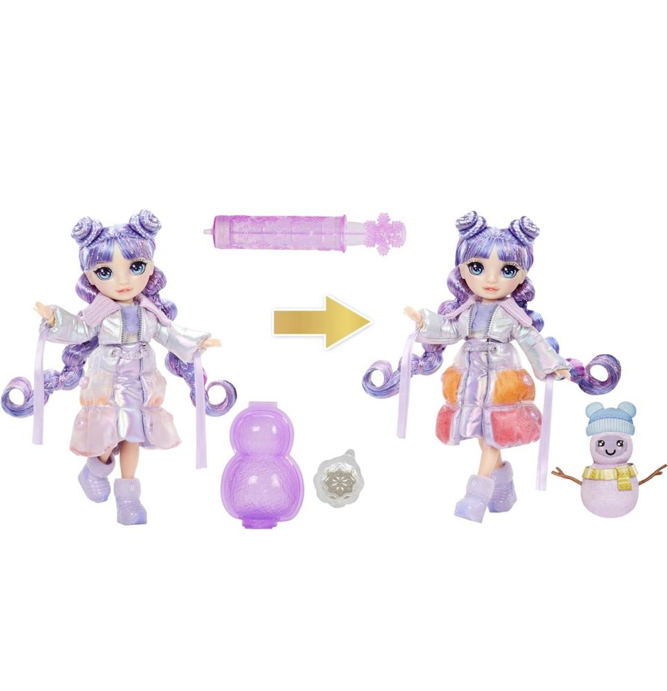 Rainbow High Winter Wonderland Sunny Violet Bella