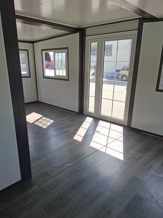 Składany domek kontenerowy letniskowy 22m2, kontener mieszkalny, biuro