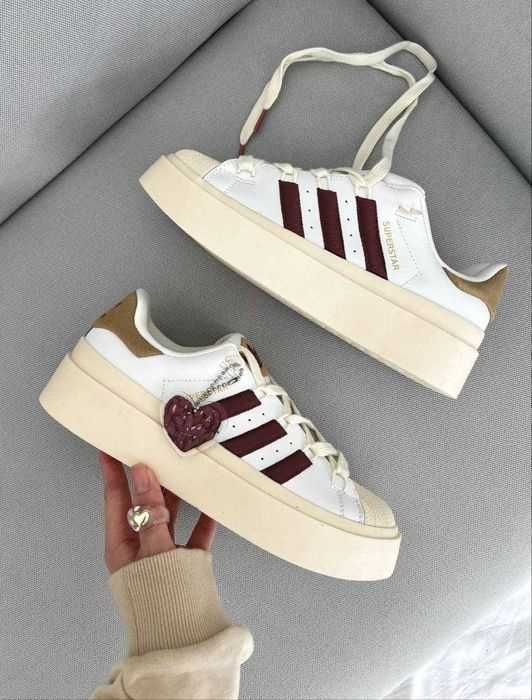 Женские кроссовки Adidas Superstar Bonega 36-41 адидас Хит лета