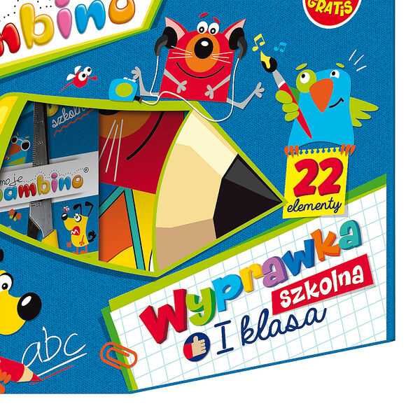 Zestaw Bambino aż 22 elementy PREZENT dla dziecka dziewczynki chłopca