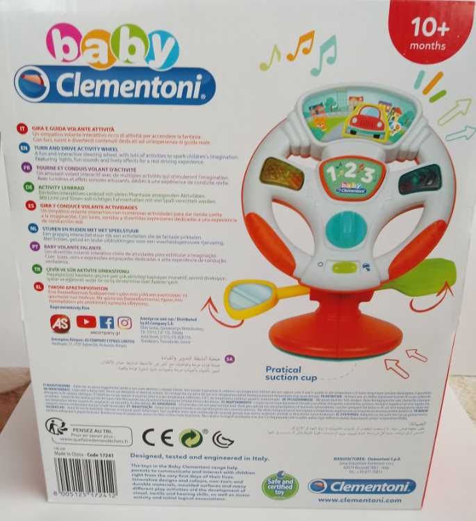 Clementoni 17241 Baby KIEROWNICA Interaktywna