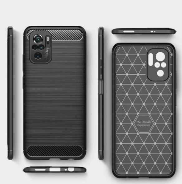 etui Carbon Bush TPU Xiaomi Redmi Note 10 4G/10s 4G czarne