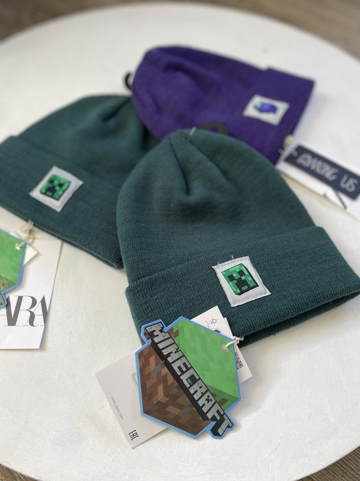 Шапка Zara Minecraft  Among Us 1-3 - 4 роки 50 розмір