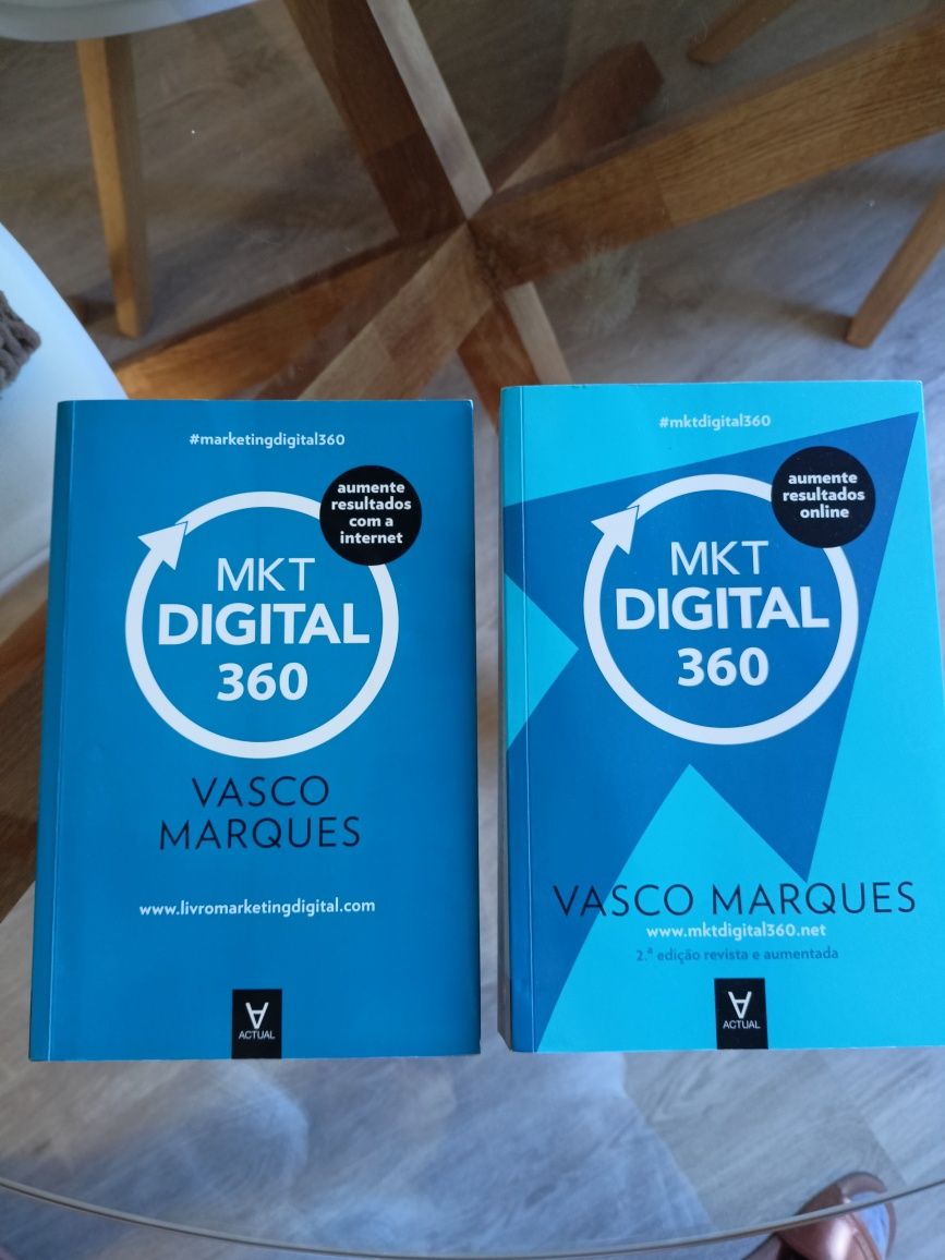 Livro MKT Digital 360 de Vasco Marques