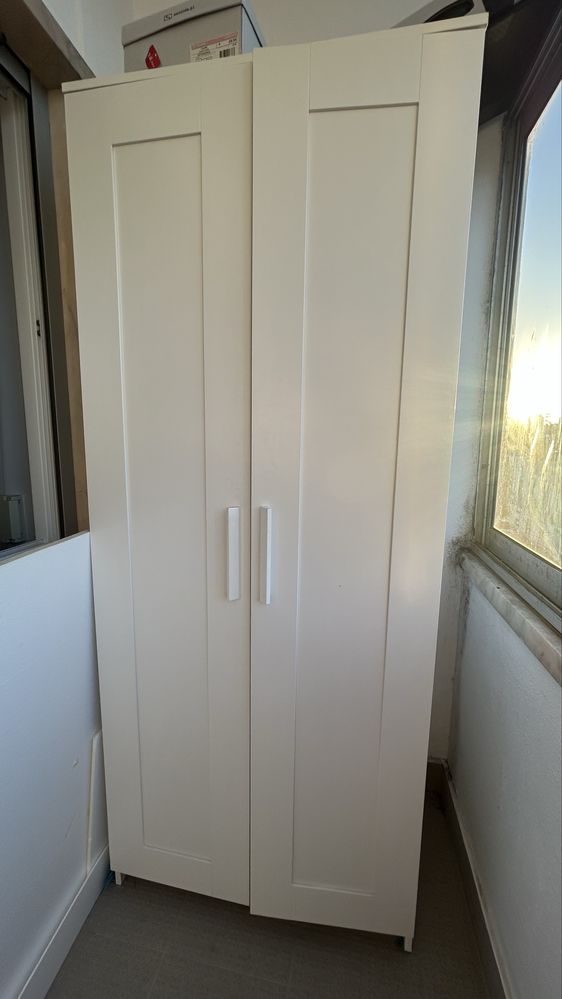 Roupeiro branco BRIMNES IKEA