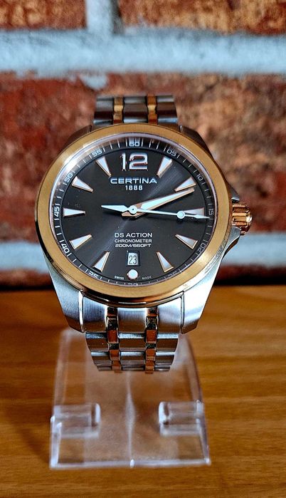 CERTINA DS ACTION Chronometer Aqua