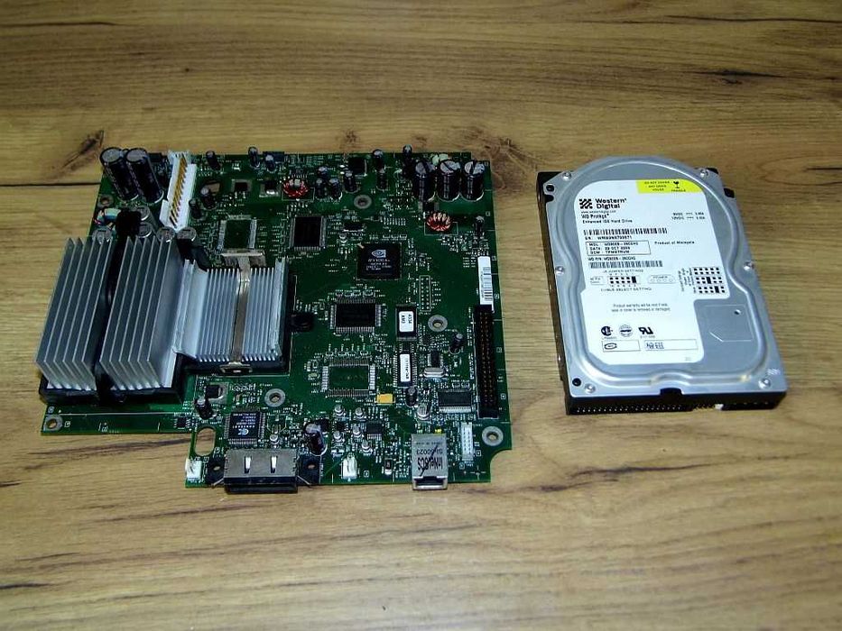Oryginalna płyta główna + dysk HDD do Xbox Classic