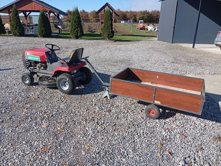 Traktorek kosiarka MTD 14.5km +przyczepka wózek