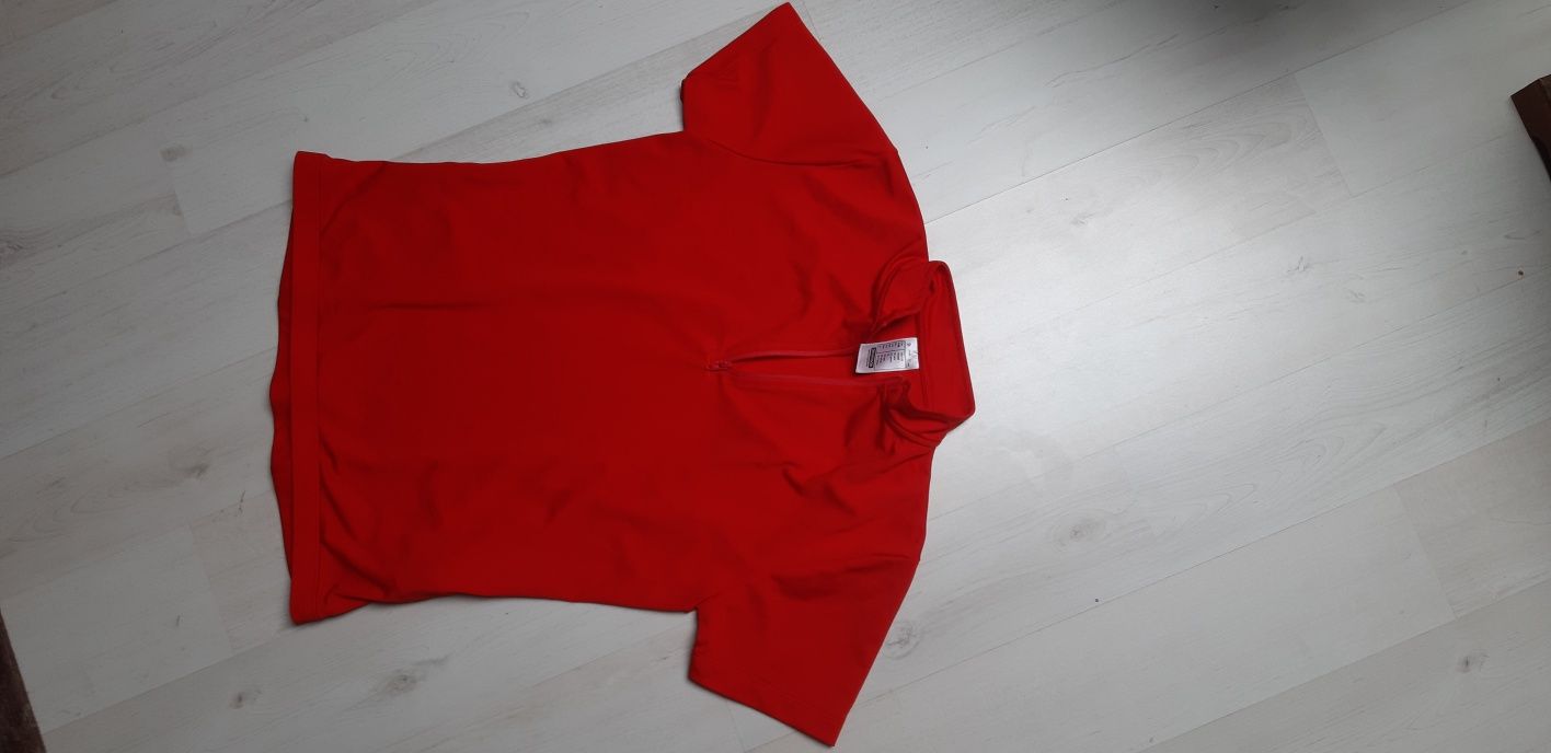 Zestaw 3x sportowy tshirt na rower 134/140 Decathlon Quechua