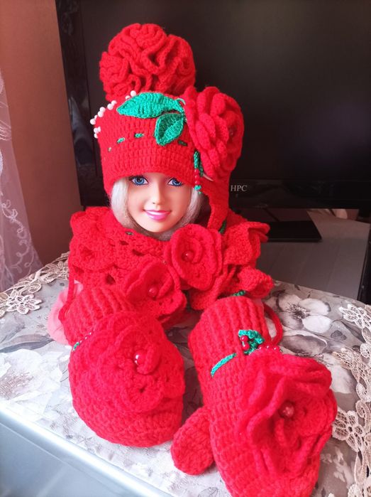 Шапочка з набором,52-55р