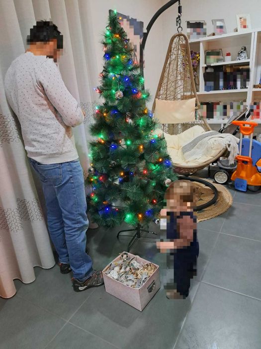 Árvore de natal verde