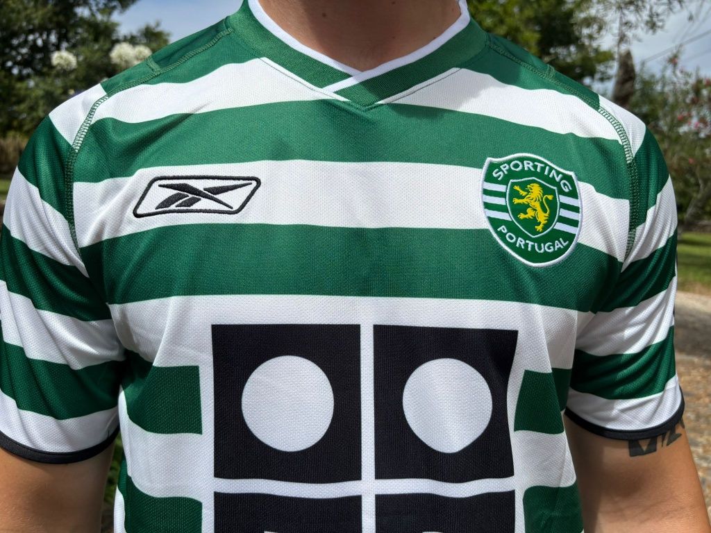 Camisola de futebol retro Sporting