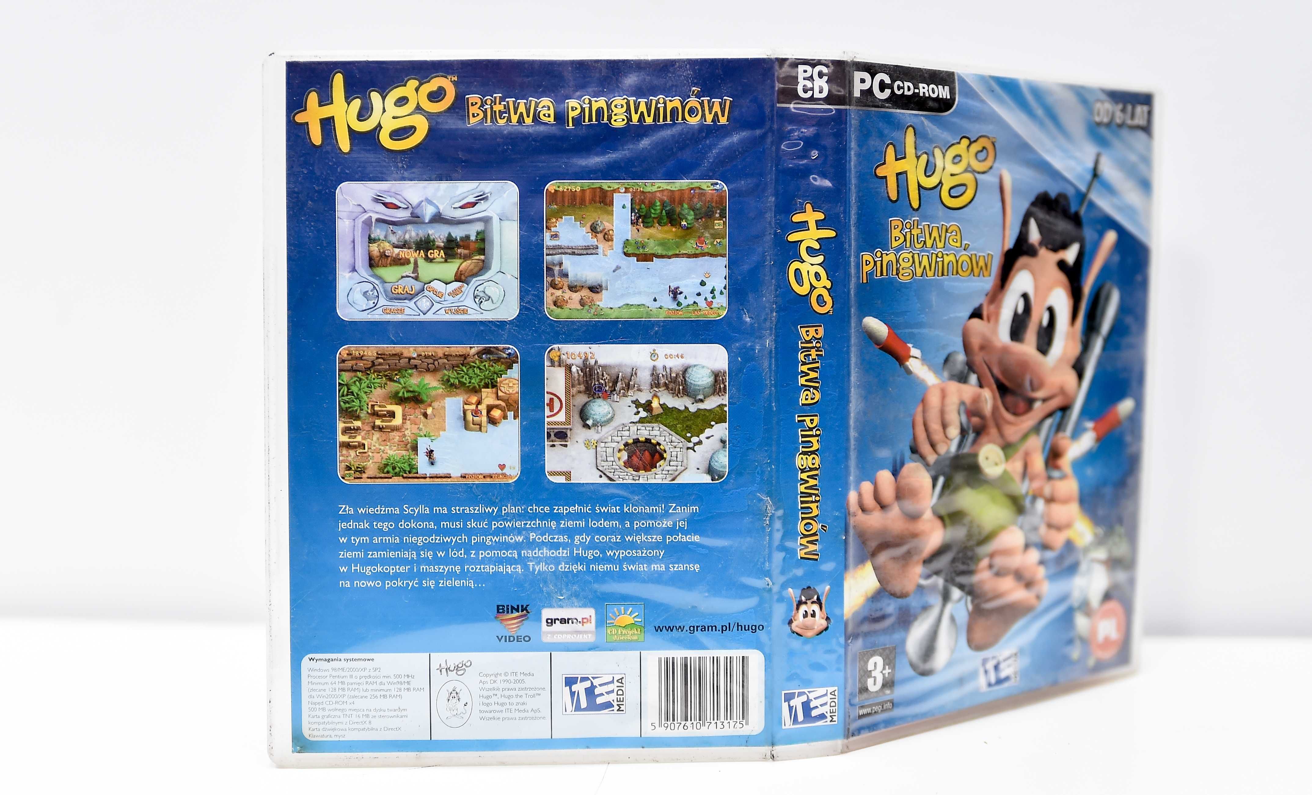 Gra PC # Hugo Bitwa Pingwinów PL