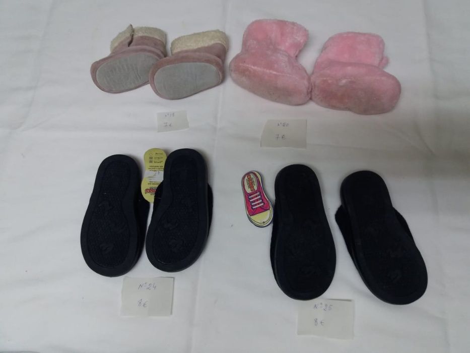 Pantufas de criança - vários números