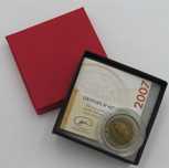2007 Moeda de edição limitada sul-africana R5 com certificado