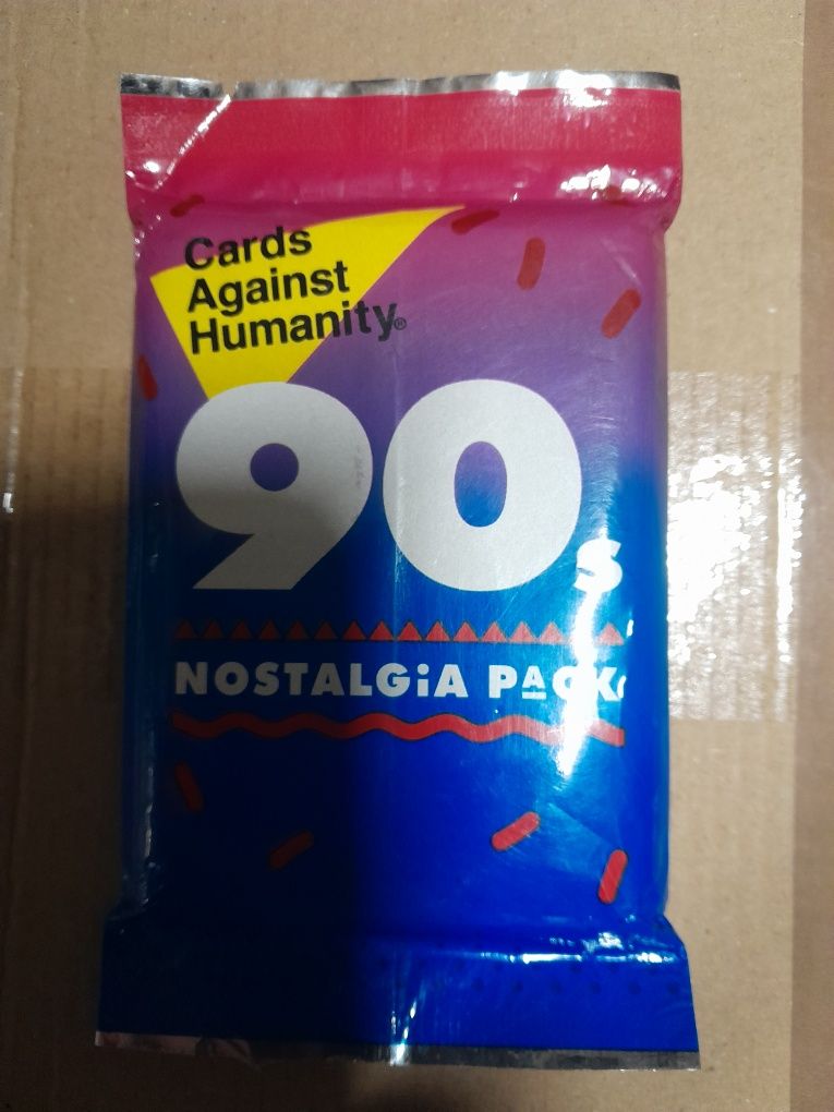 Cards against humanity nostalgia pack 90s