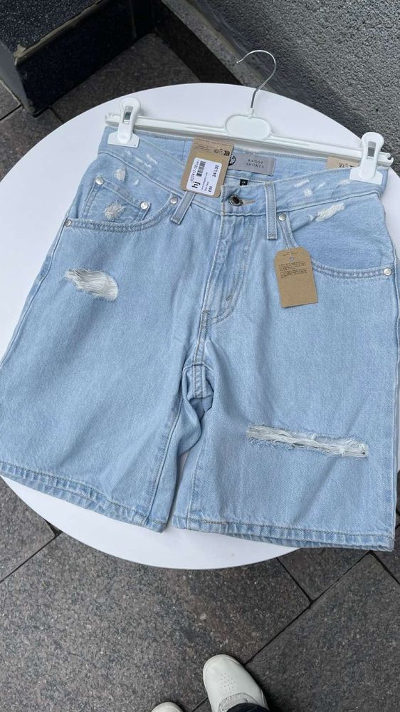 Жіночі шорти Levis колоборація з Silver Tab