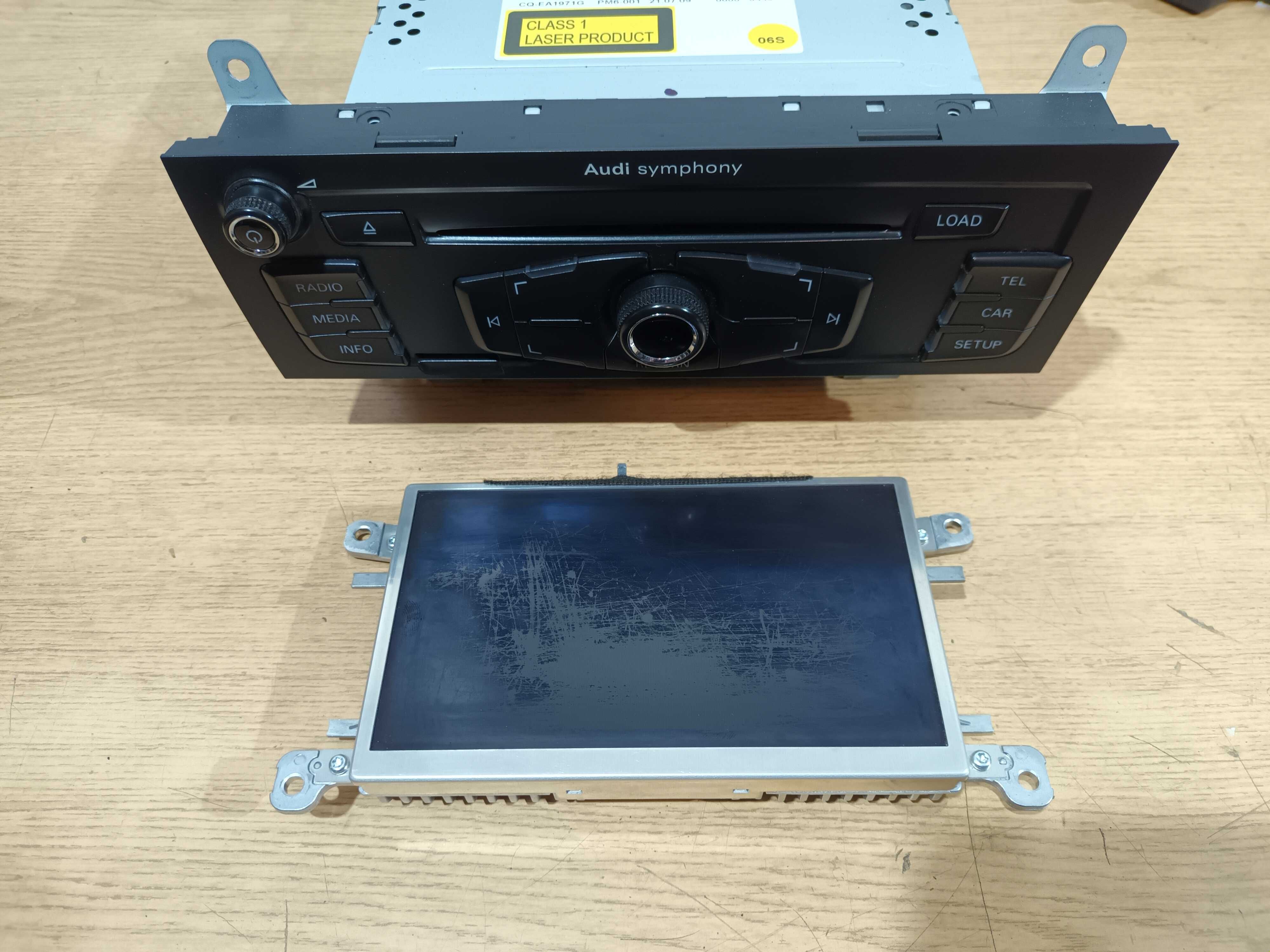 Radio CD MMI wyświetlacz monitor panel AUDI A4 B8 A5 Anglik