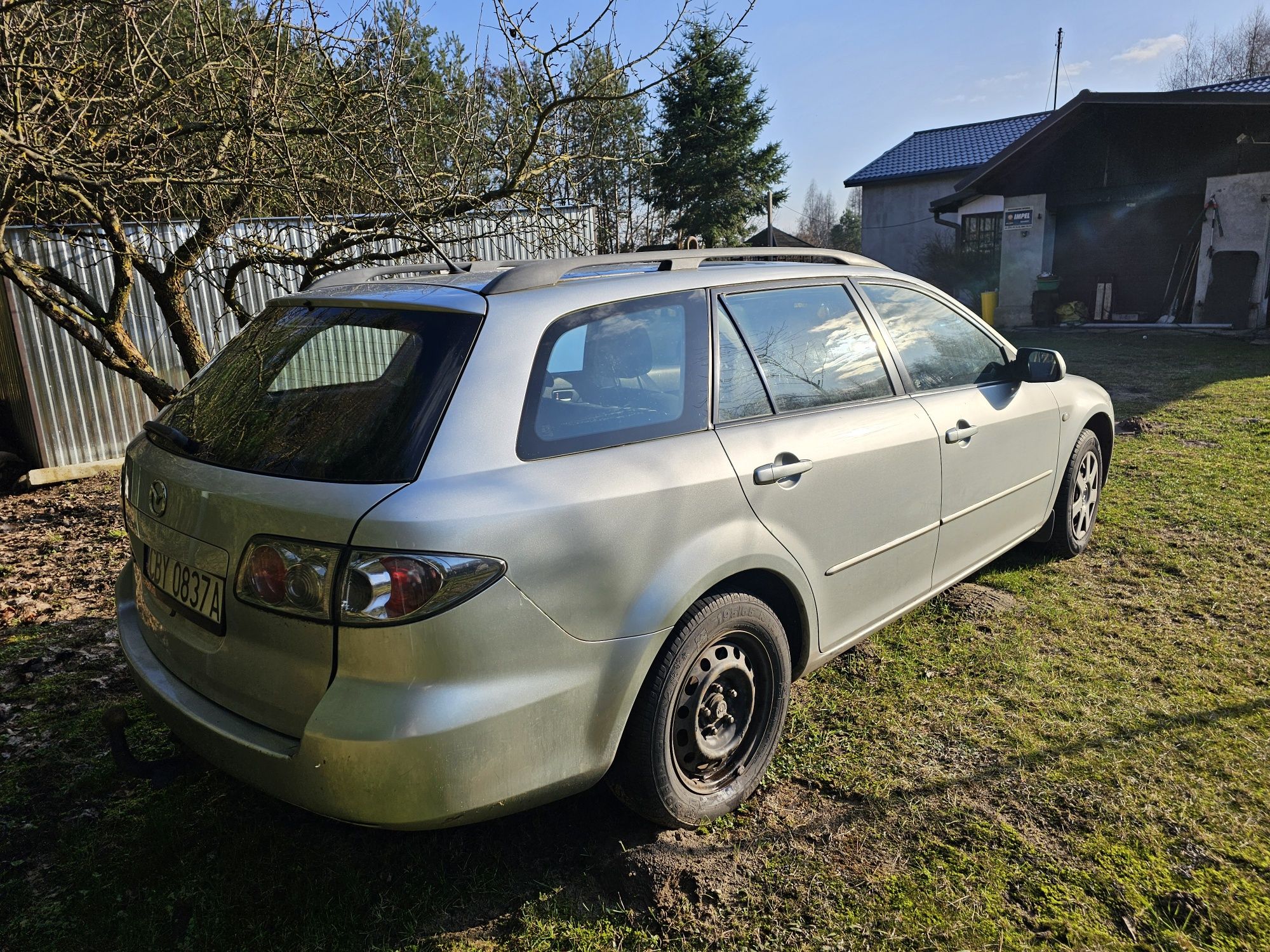 Mazda 6 uszkodzona