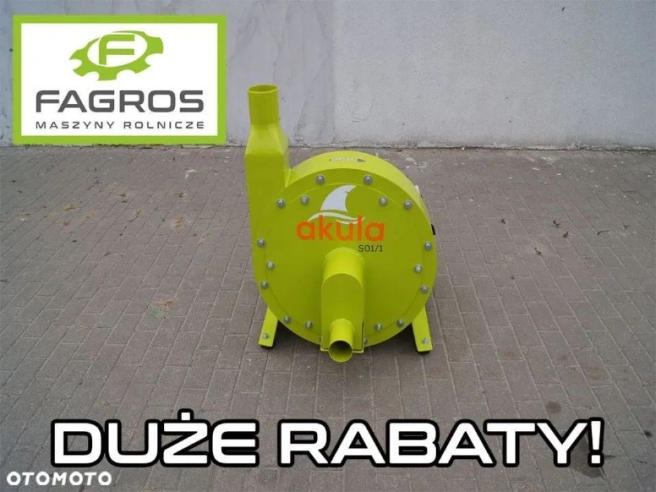 Śrutownik rozdrabniacz ssąco tłoczący bijakowy s01/0 młynek ADRAF AKULA 7,5 11 1