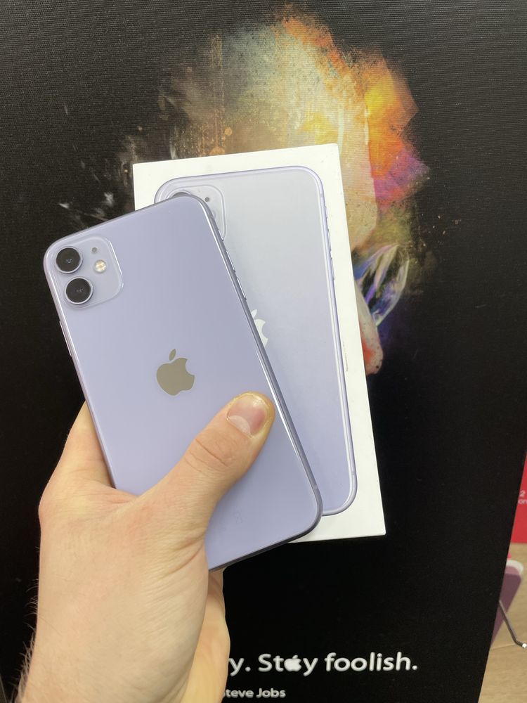 iPhone 11.128Gb Purple Never lock