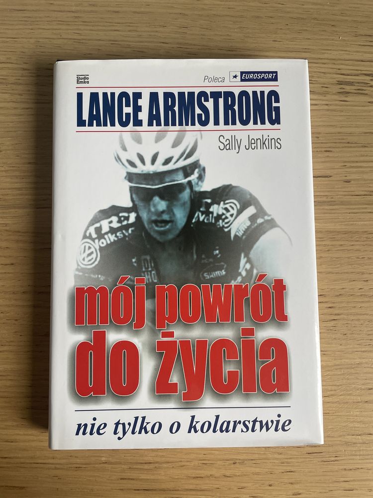 Książka - "Mój powrót do życia" - Lance Armstrong, Sally Jenkins