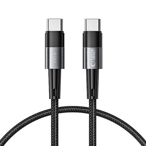 Kabel Tech-Protect UltraBoost Usb-c / Usb-c Pd 100w 5a 0.5m - szary