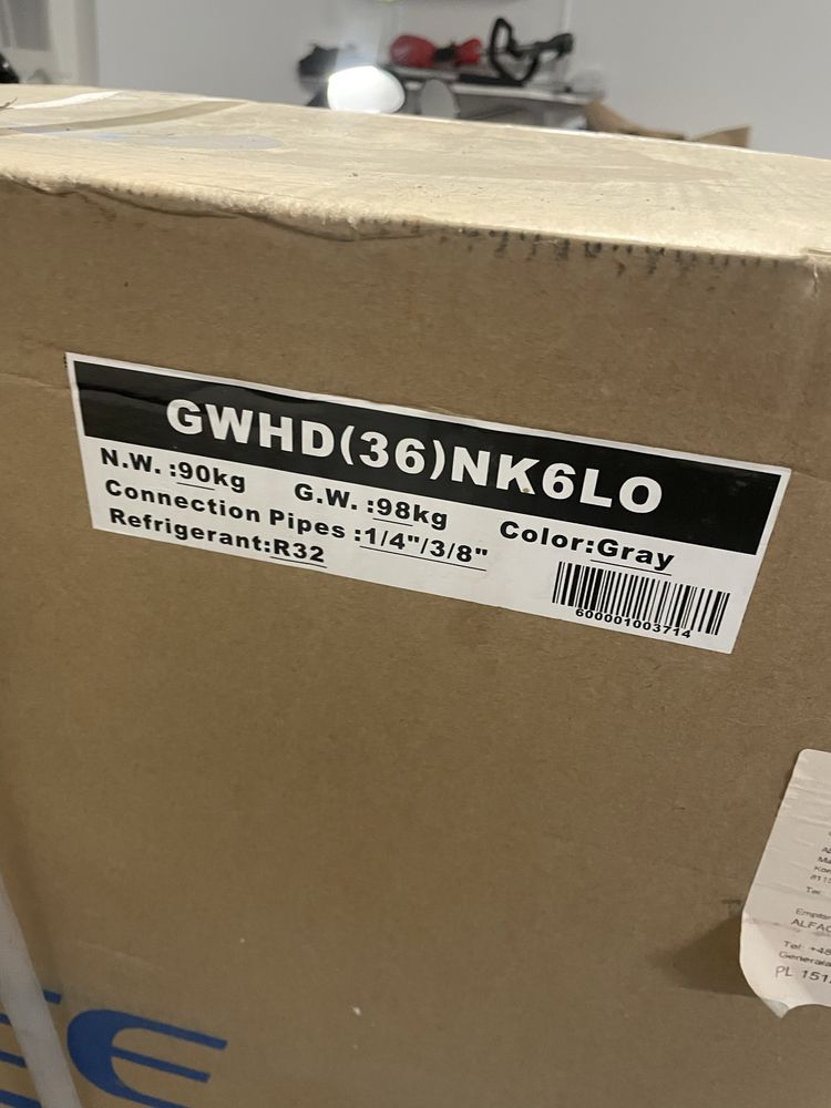 Klimatyzator klima multisplit Gree GWHD(36)NK6LO 10,6 kW