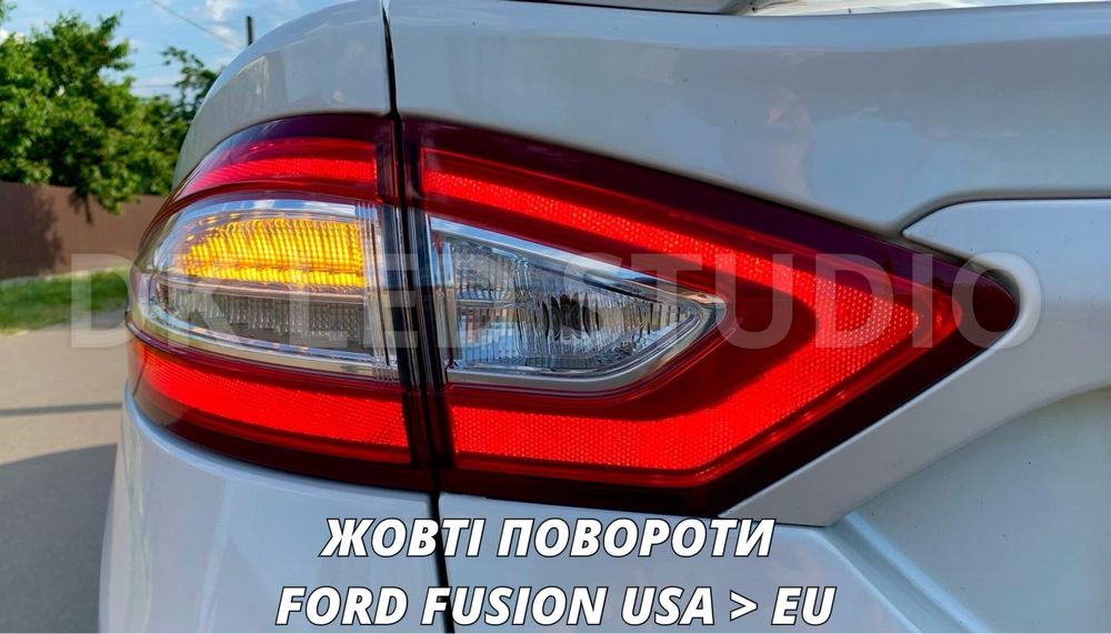 Жовті повороти FORD FUSION / FORD EDGE Євро фонарі Форд Фьюжн Форд Едж