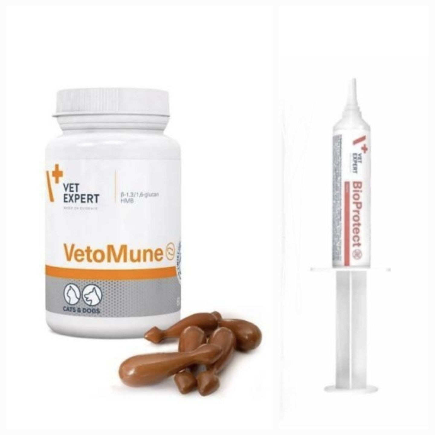 VetExpert: VetoMune (60кап)  , Bioprotect paste Vetexpert