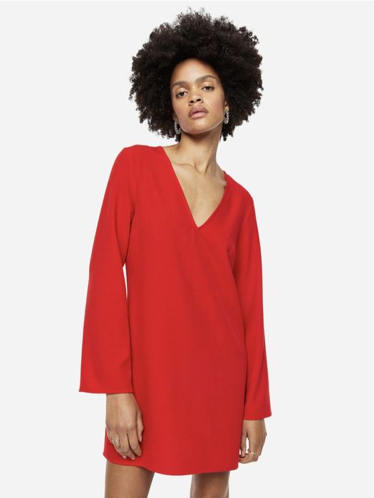 Плаття коротке H&M Червоне