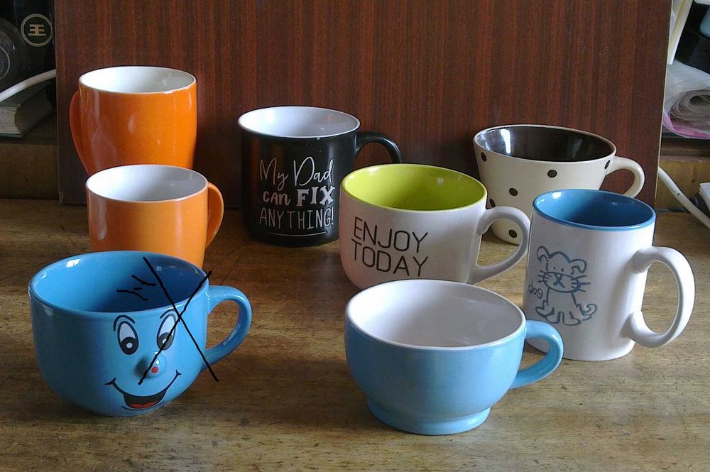 Кружки, Чашки кофейные, чайные, кружки пивные