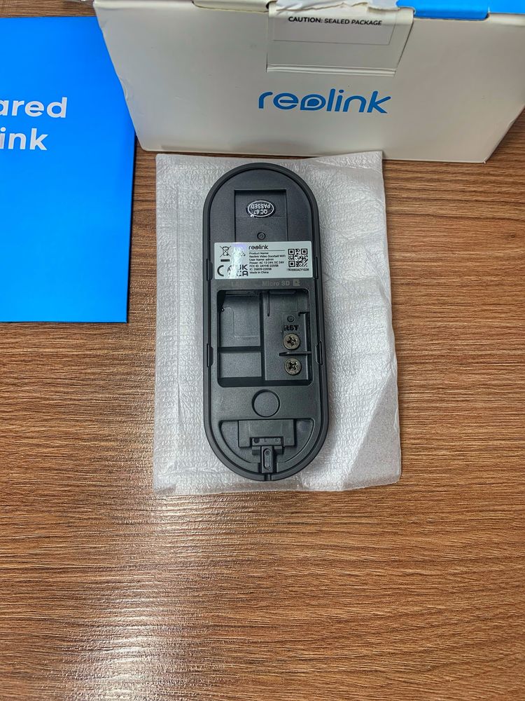 Wifi, POE видеозвонок 5MP Reolink вызов на мобильный , видеокамера