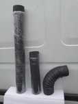 Rura 100 cm  50 cm kolanko - radiator