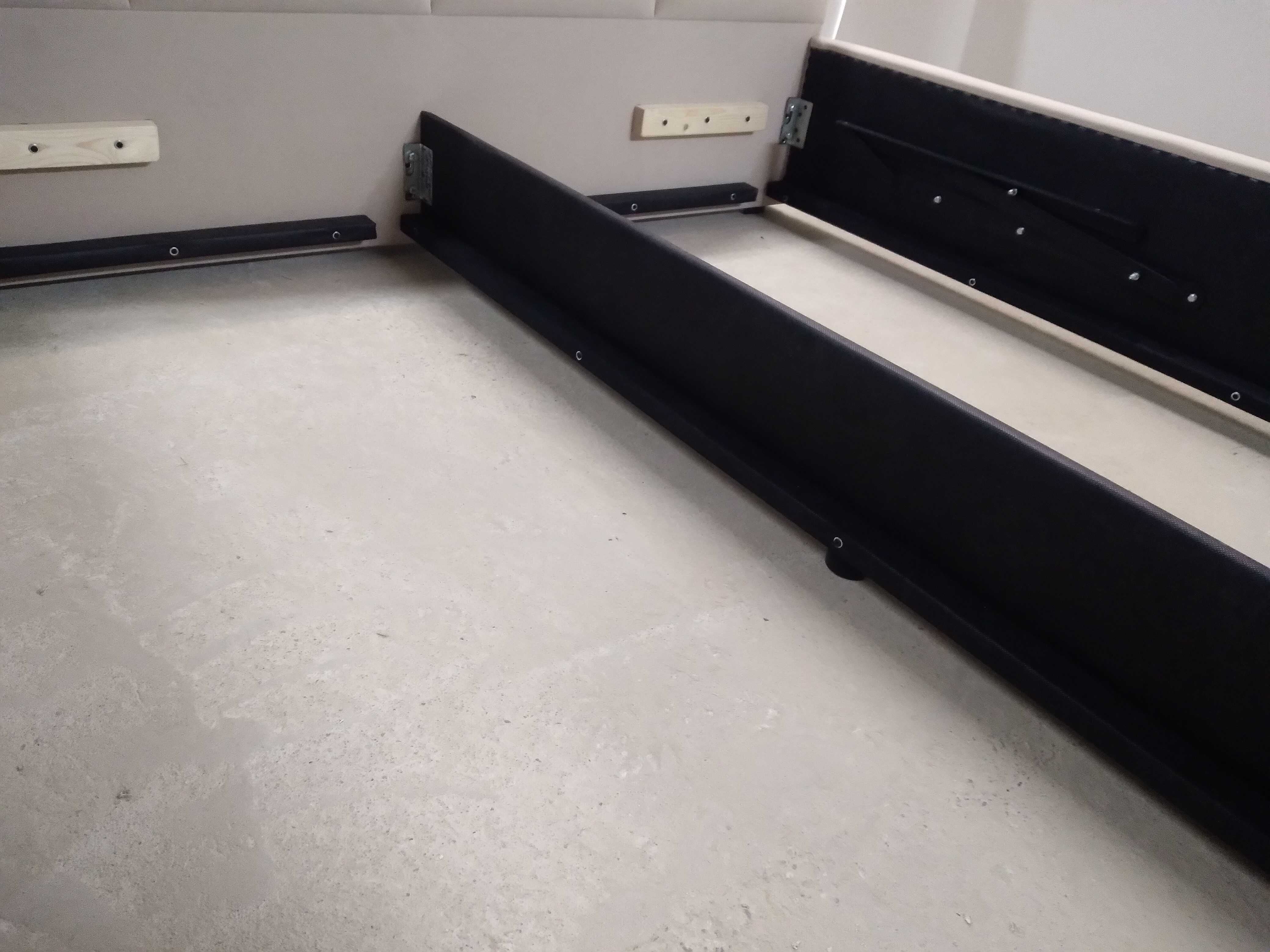 PRODUCENT ! Łóżko Tapicerowane stelaż metalowy pojemnik w cenie