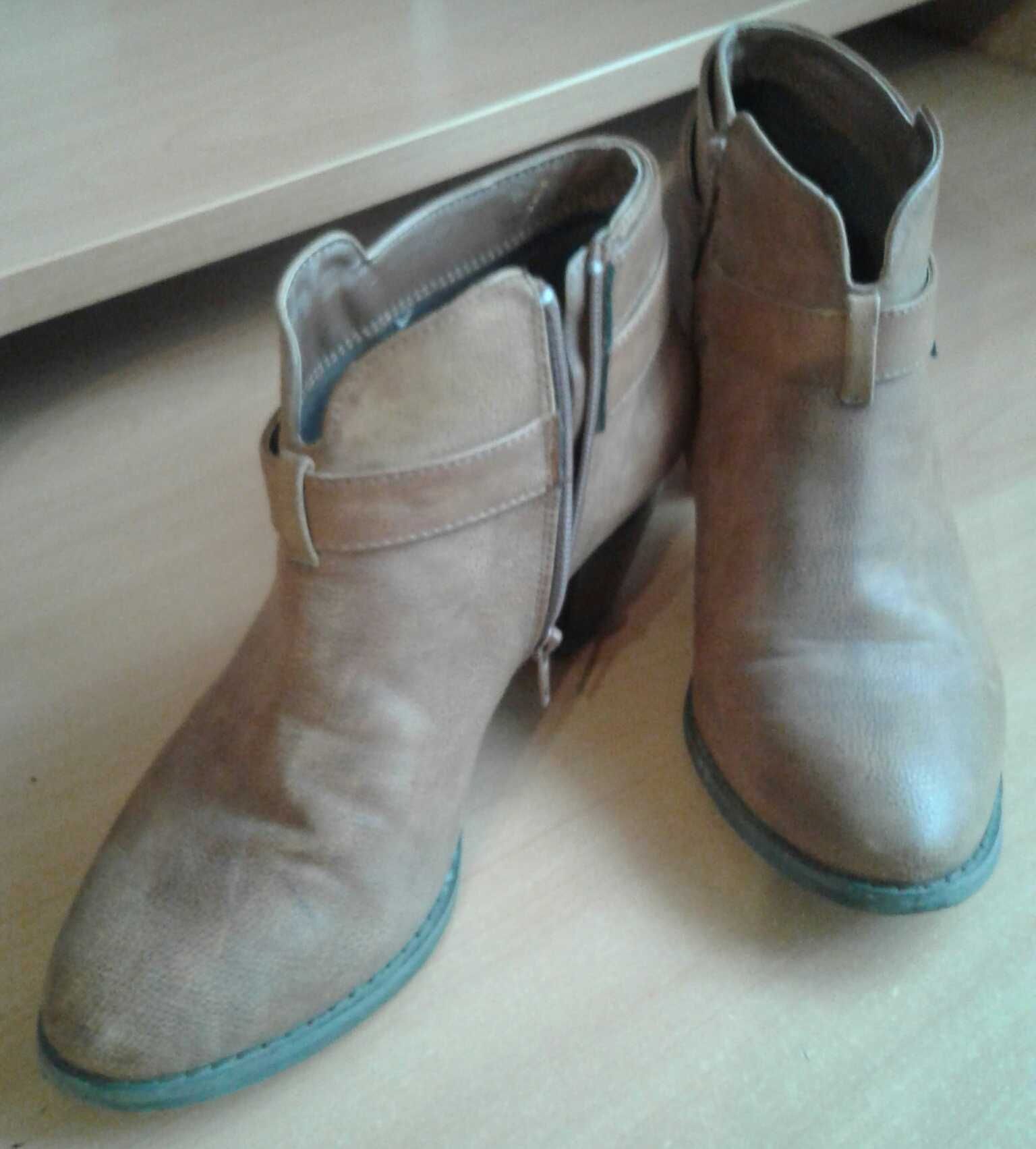 Новая! Женские кожаные ботинки-туфли 39рр.