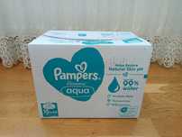 Chusteczki Pampers Harmonie Aqua Baby Wipes 48 x 15 p. (1 karton)
