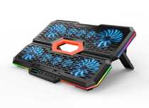 PODSTAWKA podkładka CHŁODZĄCA POD LAPTOP-A 12-17' 10xWentylator LED