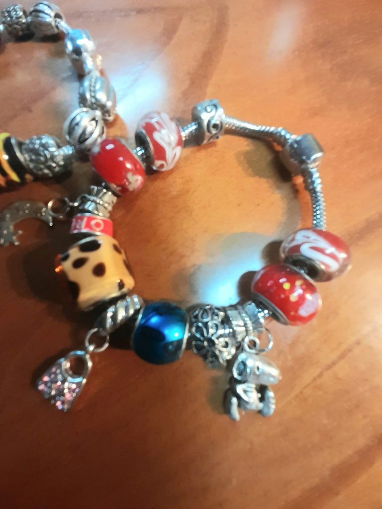 Pulseiras tipo Pandora  Tous aço